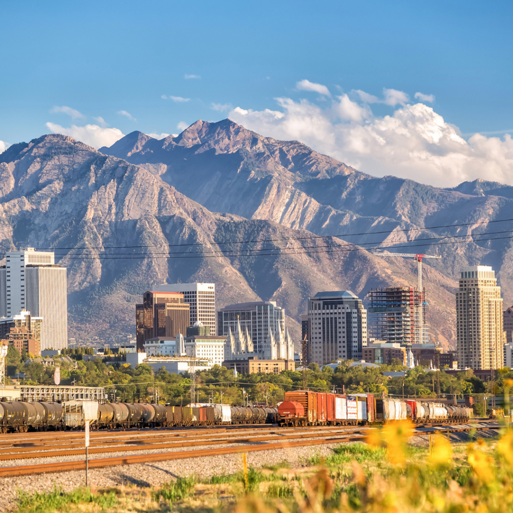 Salt Lake City skyline