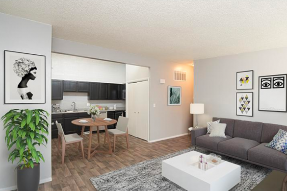 Pine Valley Apartments in Utah interior