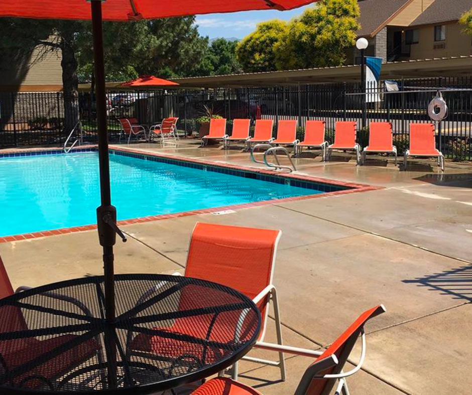Pool at Layton Meadows Apartments in Utah