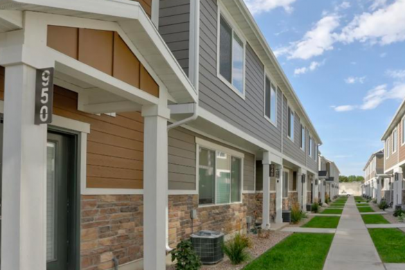 Calla Homes in MIllcreek, UT exterior